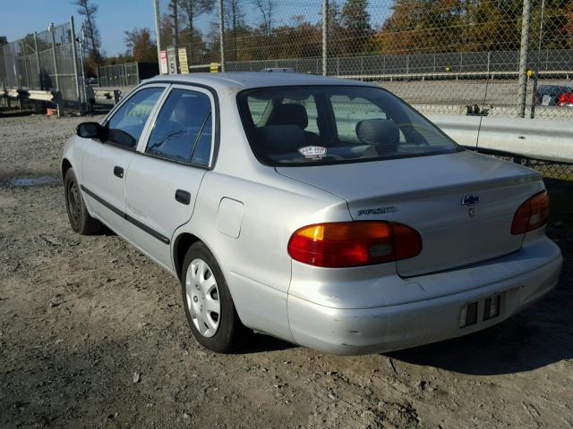 1Y1SK5489XZ432880 - 1999 CHEVROLET GEO PRIZM GRAY photo 3