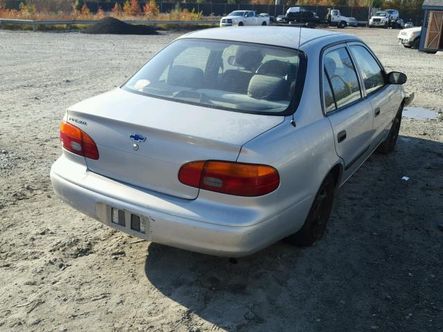 1Y1SK5489XZ432880 - 1999 CHEVROLET GEO PRIZM GRAY photo 4