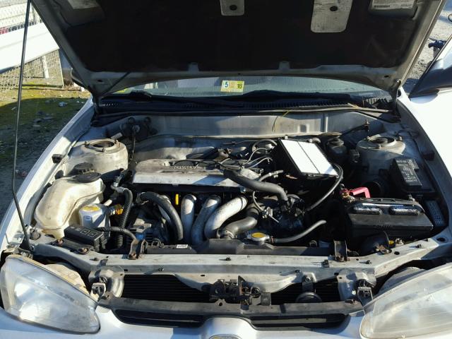 1Y1SK5489XZ432880 - 1999 CHEVROLET GEO PRIZM 灰色 照片 7