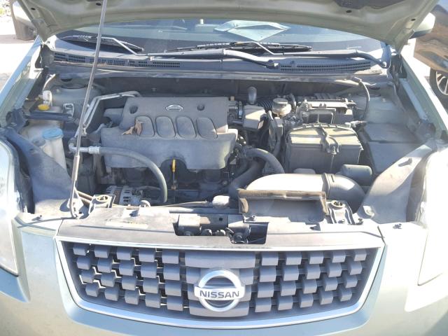 3N1AB61E47L635542 - 2007 NISSAN SENTRA 2.0 GREEN photo 7