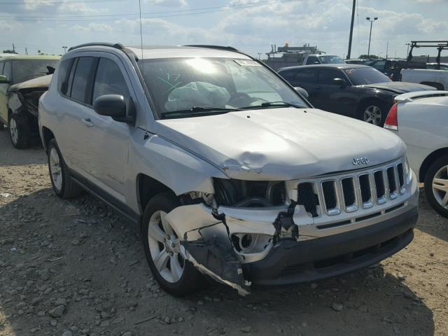 1J4NF1FBXBD169872 - 2011 JEEP COMPASS SP SILVER photo 1