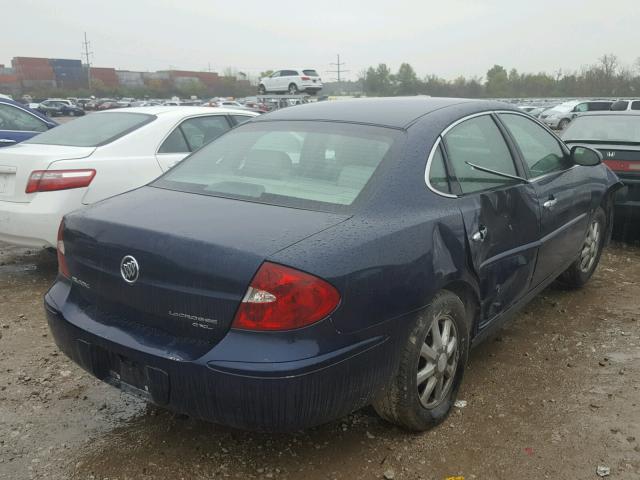 2G4WD552871146596 - 2007 BUICK LACROSSE C BLUE photo 4