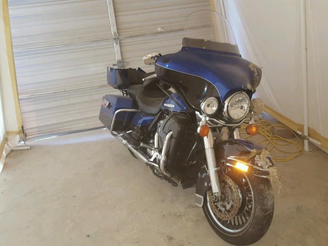 1HD1KEM10AB671025 - 2010 HARLEY-DAVIDSON FLHTK BLUE photo 1