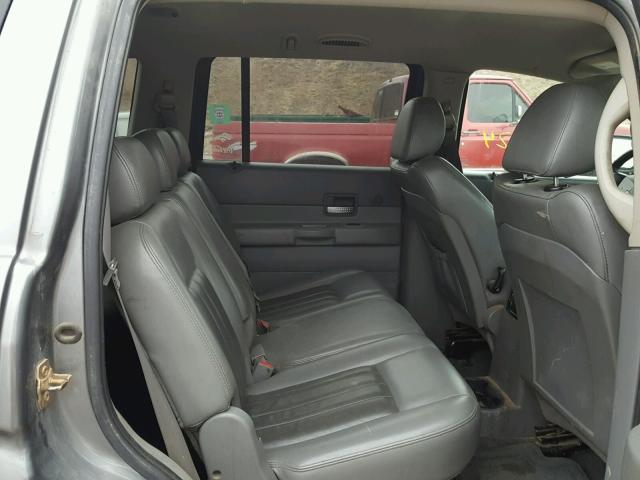 1D4HB58D15F556777 - 2005 DODGE DURANGO GRAY photo 6