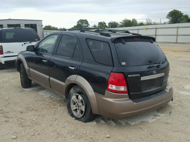 KNDJD733045238978 - 2004 KIA SORENTO EX TWO TONE photo 3