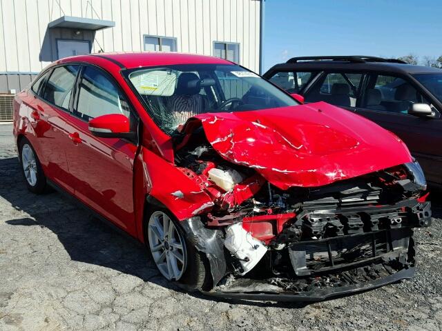 1FADP3F20FL214099 - 2015 FORD FOCUS SE RED photo 1