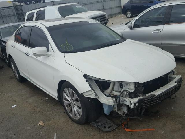 1HGCR2F72DA269640 - 2013 HONDA ACCORD EX WHITE photo 1