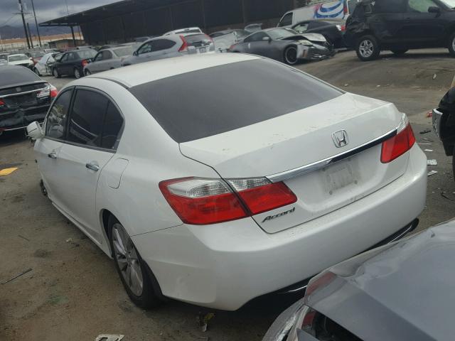 1HGCR2F72DA269640 - 2013 HONDA ACCORD EX WHITE photo 3