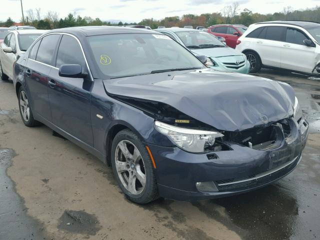 WBANV93568CW55287 - 2008 BMW 535 XI BLUE photo 1