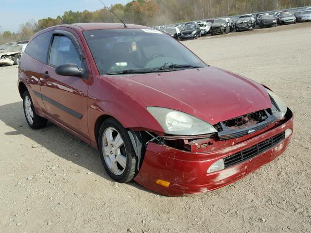 3FAFP31303R132993 - 2003 FORD FOCUS ZX3 RED photo 1