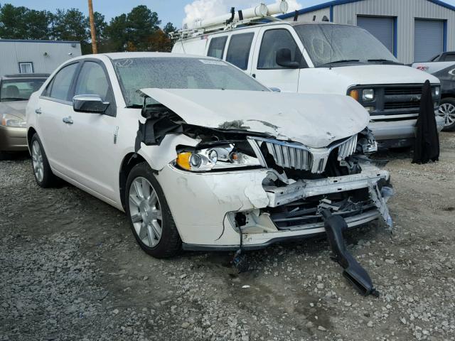 3LNHL2GC5BR762048 - 2011 LINCOLN MKZ WHITE photo 1