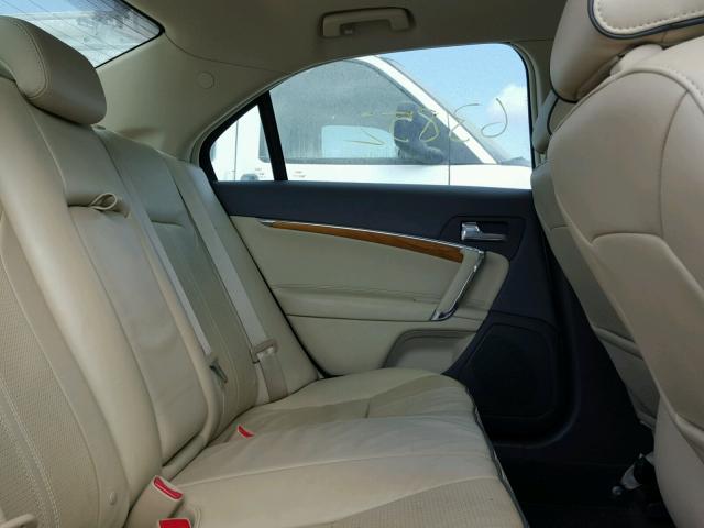 3LNHL2GC5BR762048 - 2011 LINCOLN MKZ თეთრი ფოტო 6