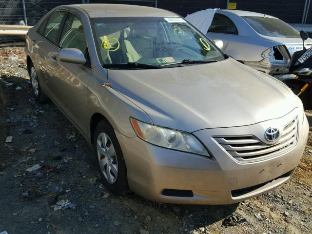 JTNBE46K773088222 - 2007 TOYOTA CAMRY NEW GOLD photo 1