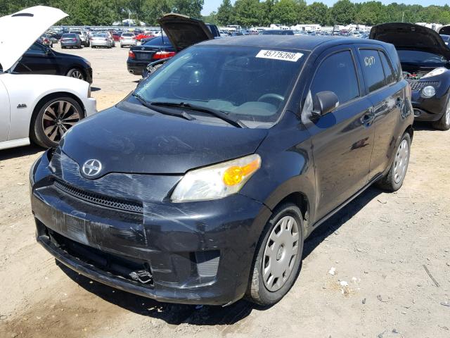 JTKKU10478J012411 - 2008 TOYOTA SCION XD BLACK photo 2