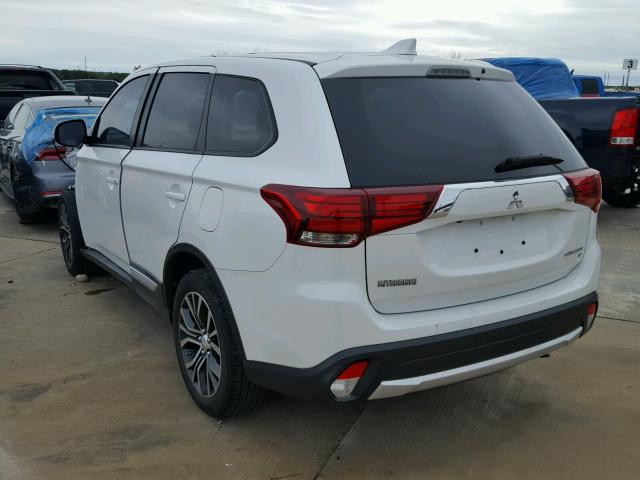 JA4AD3A32HZ000201 - 2017 MITSUBISHI OUTLANDER WHITE photo 3