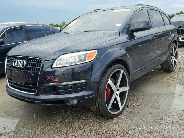 WA1AY74L87D035263 - 2007 AUDI Q7 3.6 QUA BLUE photo 2