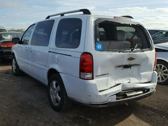 1GNDV33138D206594 - 2008 CHEVROLET UPLANDER L WHITE photo 3