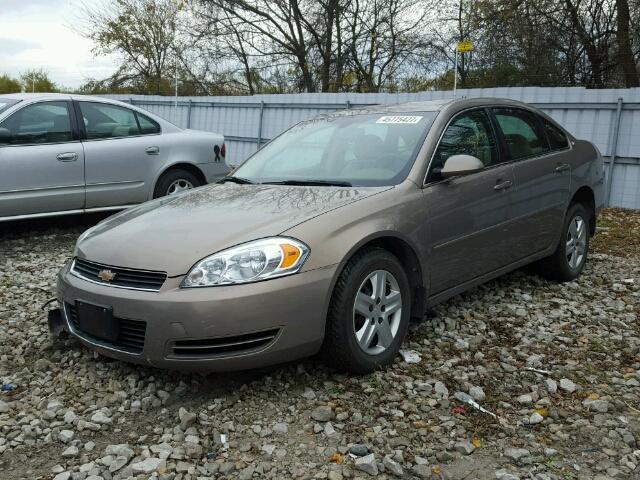 2G1WB58N079123873 - 2007 CHEVROLET IMPALA LS BROWN photo 2