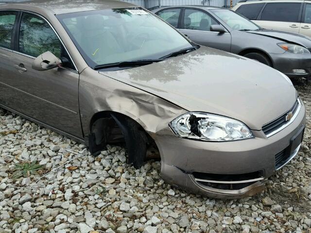 2G1WB58N079123873 - 2007 CHEVROLET IMPALA LS BROWN photo 9