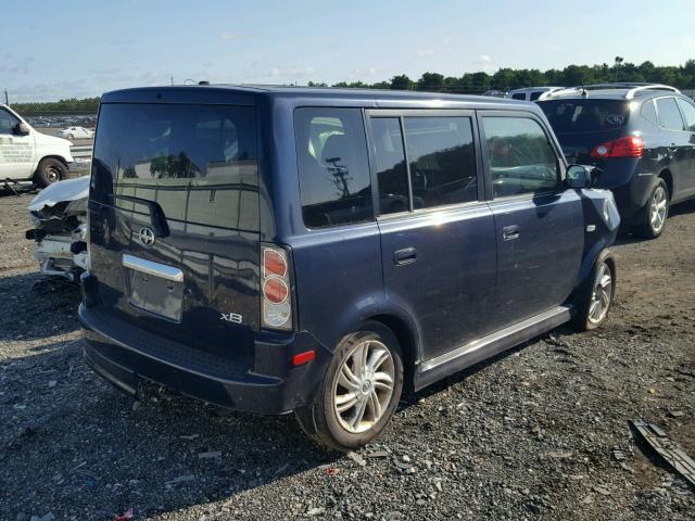 JTLKT324040148385 - 2004 TOYOTA SCION XB ლურჯი ფოტო 4