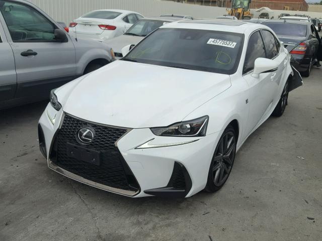 JTHBA1D26H5040488 - 2017 LEXUS IS 200T WHITE photo 2