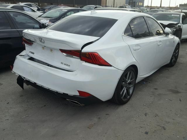 JTHBA1D26H5040488 - 2017 LEXUS IS 200T WHITE photo 4