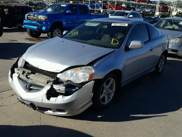 JH4DC53042C011262 - 2002 ACURA RSX TYPE-S SILVER photo 2