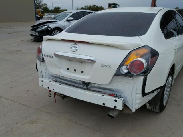 1N4AL2AP9CN546358 - 2012 NISSAN ALTIMA BAS WHITE photo 9