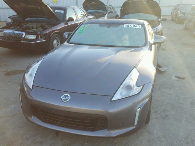 JN1AZ4EH1GM931421 - 2016 NISSAN 370Z BASE GRAY photo 9