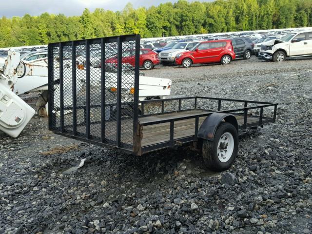 1510L3513 - 2014 UTILITY TRAILER BLACK photo 4