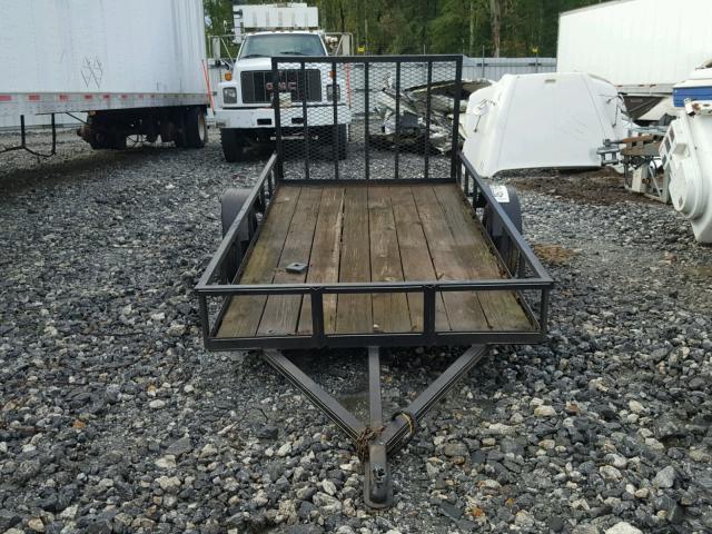 1510L3513 - 2014 UTILITY TRAILER BLACK photo 5