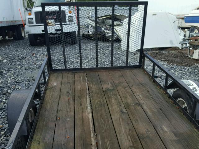 1510L3513 - 2014 UTILITY TRAILER BLACK photo 8