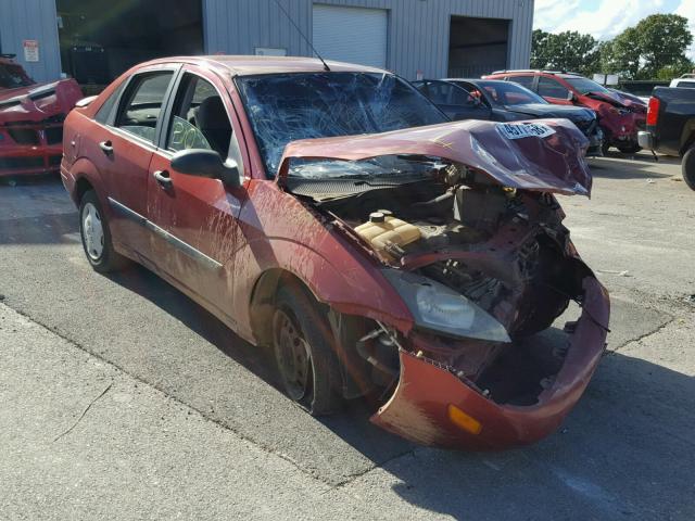 1FAFP33P63W144532 - 2003 FORD FOCUS LX MAROON photo 1