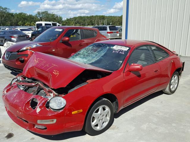 JT2DB02T6V0063252 - 1997 TOYOTA CELICA ST RED photo 2