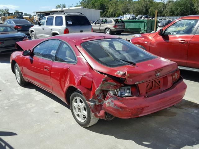 JT2DB02T6V0063252 - 1997 TOYOTA CELICA ST RED photo 3