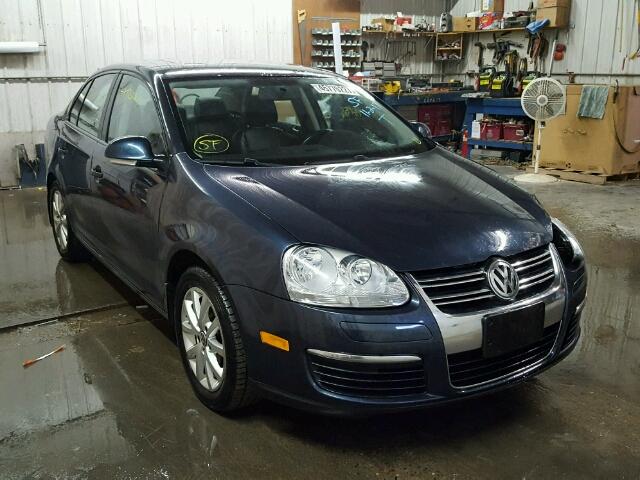 3VWRX7AJ5AM119029 - 2010 VOLKSWAGEN JETTA BLUE photo 1