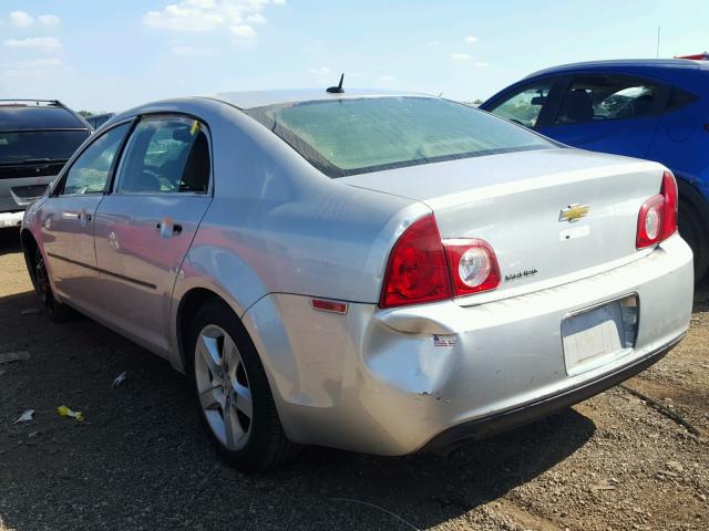 1G1ZB5EB4AF169597 - 2010 CHEVROLET MALIBU LS ვერცხლისფერი ფოტო 3