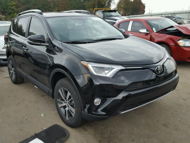 2T3WFREV3HW387524 - 2017 TOYOTA RAV4 XLE BLACK photo 1