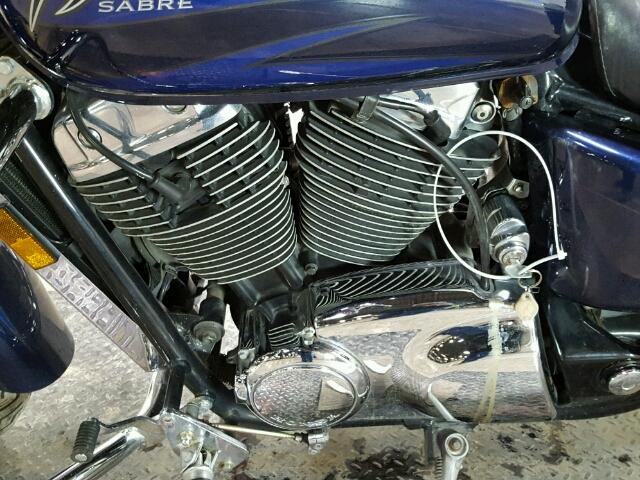 1HFSC43031A103207 - 2001 HONDA VT1100 C2 BLUE photo 6