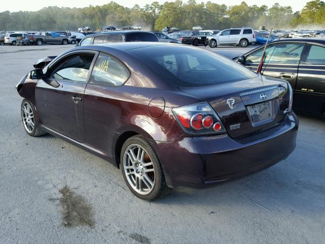 JTKDE167990277426 - 2009 TOYOTA SCION TC MAROON photo 3