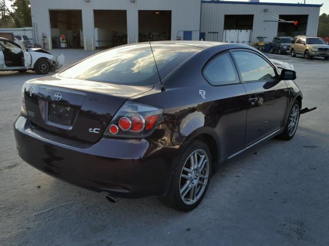 JTKDE167990277426 - 2009 TOYOTA SCION TC 栗色 照片 4