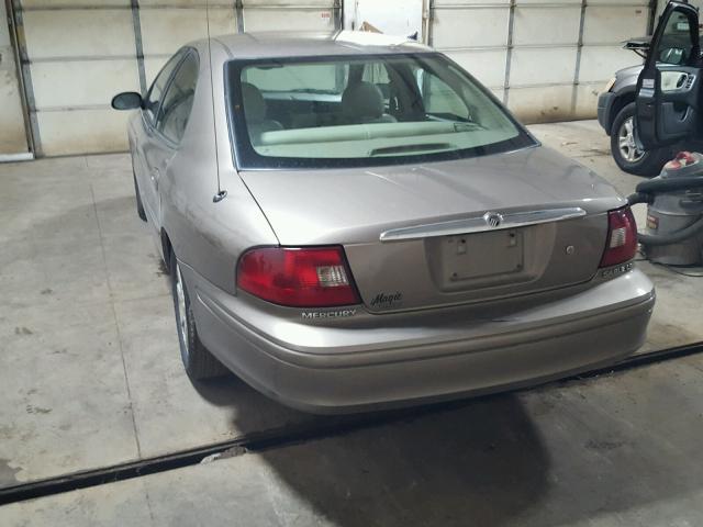 1MEFM55S52G606022 - 2002 MERCURY SABLE LS P TAN photo 3