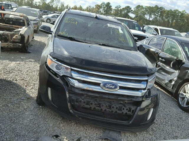 2FMDK3JCXDBC73954 - 2013 FORD EDGE SEL BLACK photo 9