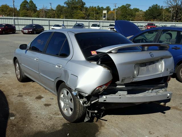 3N1CB51D36L627182 - 2006 NISSAN SENTRA 1.8 SILVER photo 3