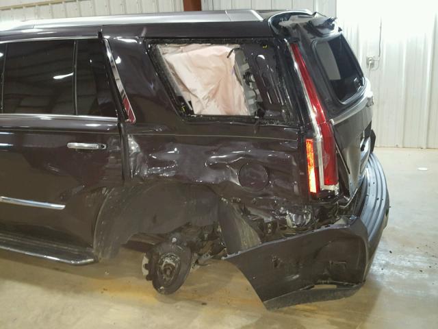 1GYS4BKJ3GR260486 - 2016 CADILLAC ESCALADE L BLACK photo 9