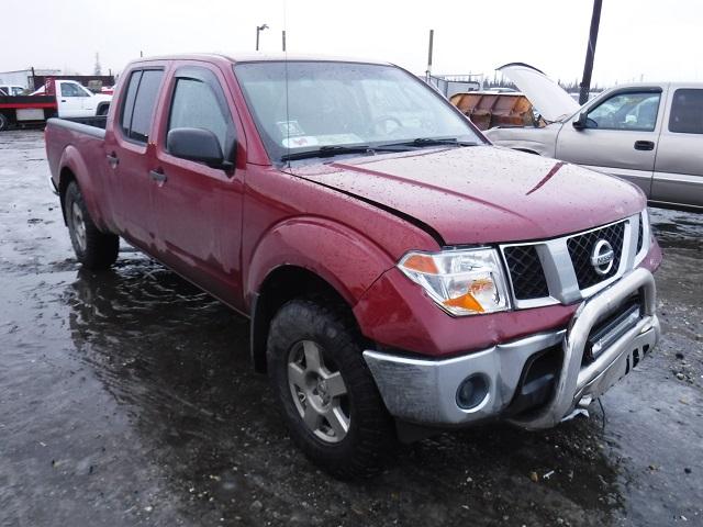 1N6AD09W38C415725 - 2008 NISSAN FRONTIER C RED photo 1