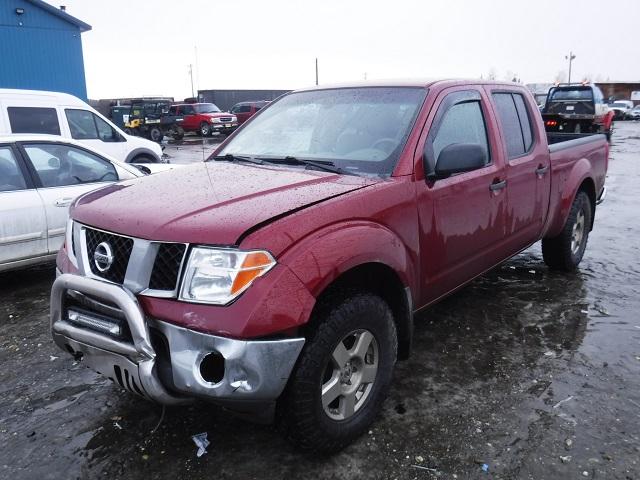 1N6AD09W38C415725 - 2008 NISSAN FRONTIER C RED photo 2