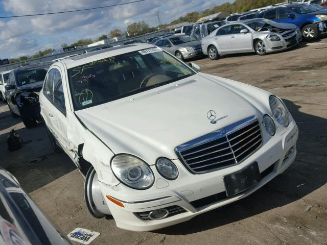 WDBUF87X57B164150 - 2007 MERCEDES-BENZ E 350 4MAT WHITE photo 1