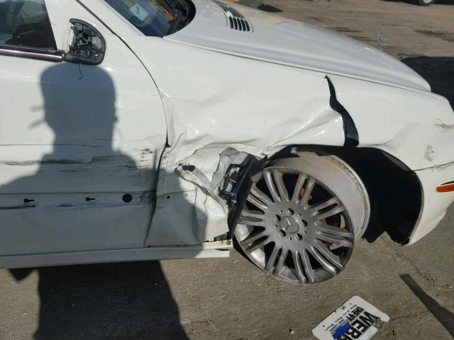 WDBUF87X57B164150 - 2007 MERCEDES-BENZ E 350 4MAT WHITE photo 9