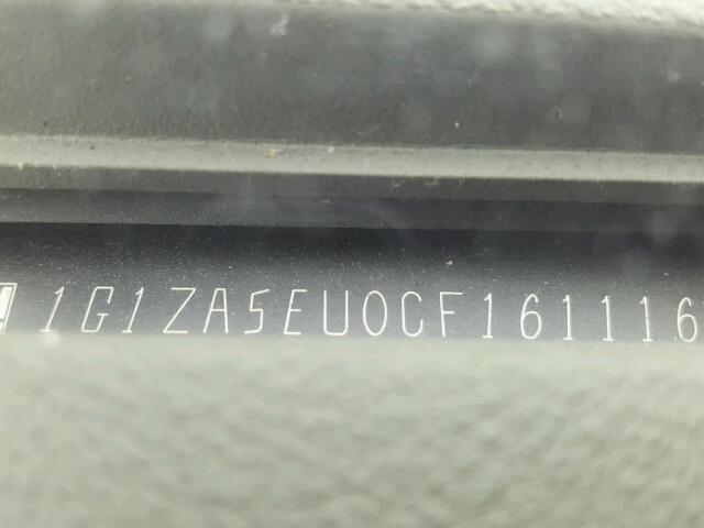 1G1ZA5EU0CF161116 - 2012 CHEVROLET MALIBU LS ვერცხლისფერი ფოტო 10